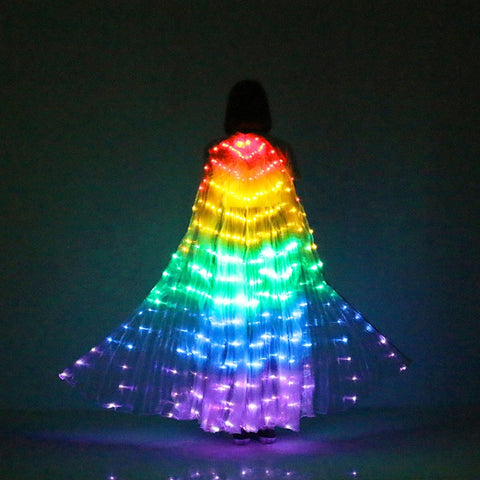 Image of RAINBOW WINGS - LED BUTTERFLY COSTUME