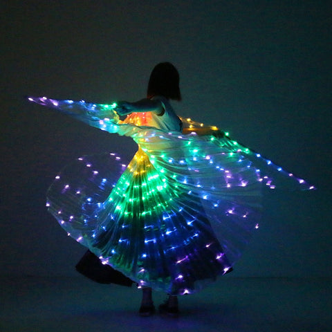 Image of RAINBOW WINGS - LED BUTTERFLY COSTUME