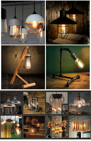 Image of Vintage Edison Bulb Decoration Lights For both indoor and Outdoor Usage