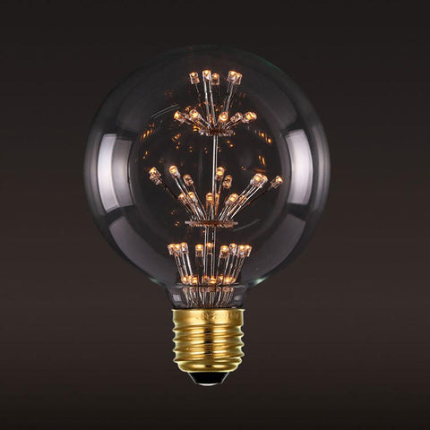 Image of Edison Bulb Antique Vintage Style Light Bulbs Dimmable Amber Warm 60W E26 Base for Wall Sconce Chandelier Retro Fixture