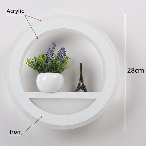 Image of Dimmable Control Modern Decorating Bedroom Living Room LED Wall Lamp