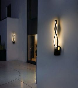 Twisted Spiral Creative Decoration wall Lamp For Living room and Bedroom