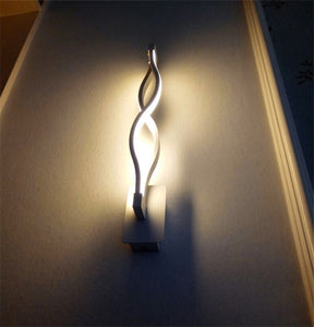 Twisted Spiral Creative Decoration wall Lamp For Living room and Bedroom
