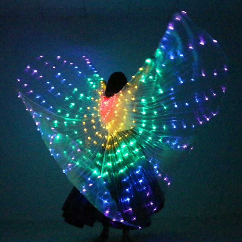 RAINBOW WINGS - LED BUTTERFLY COSTUME