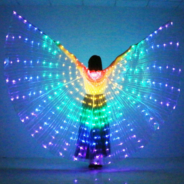 RAINBOW WINGS - LED BUTTERFLY COSTUME